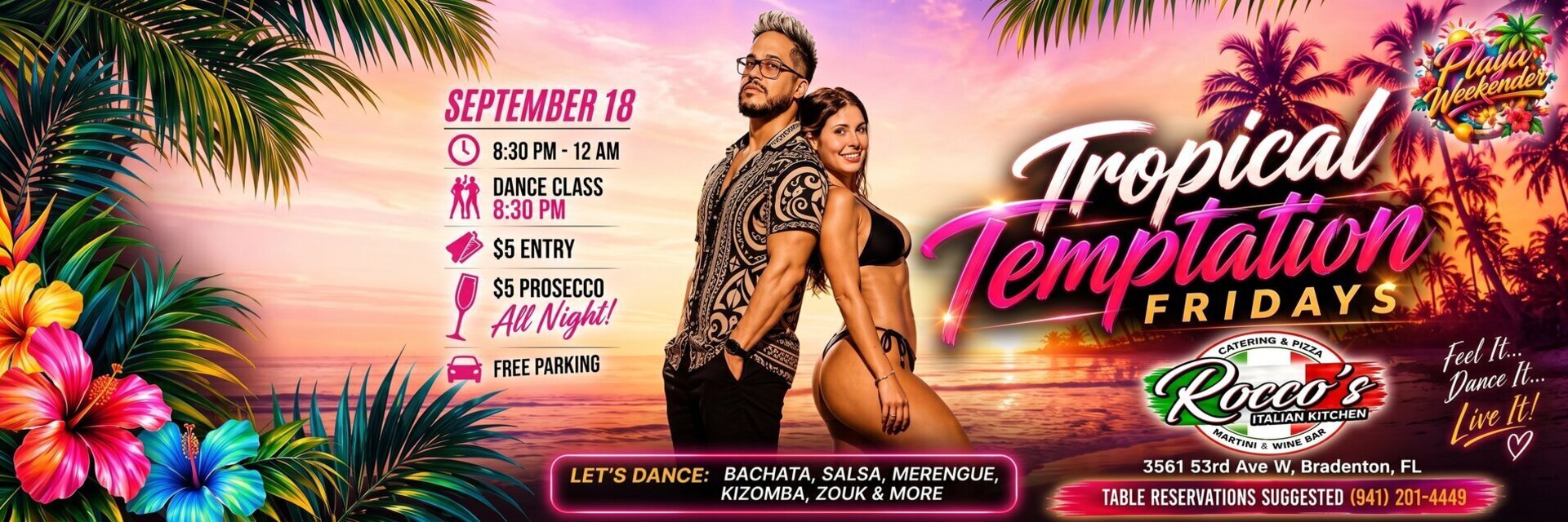 Tropical Temptation Friday Night