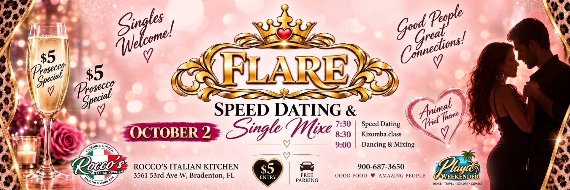 Flare Speed Dating & Single Mixer